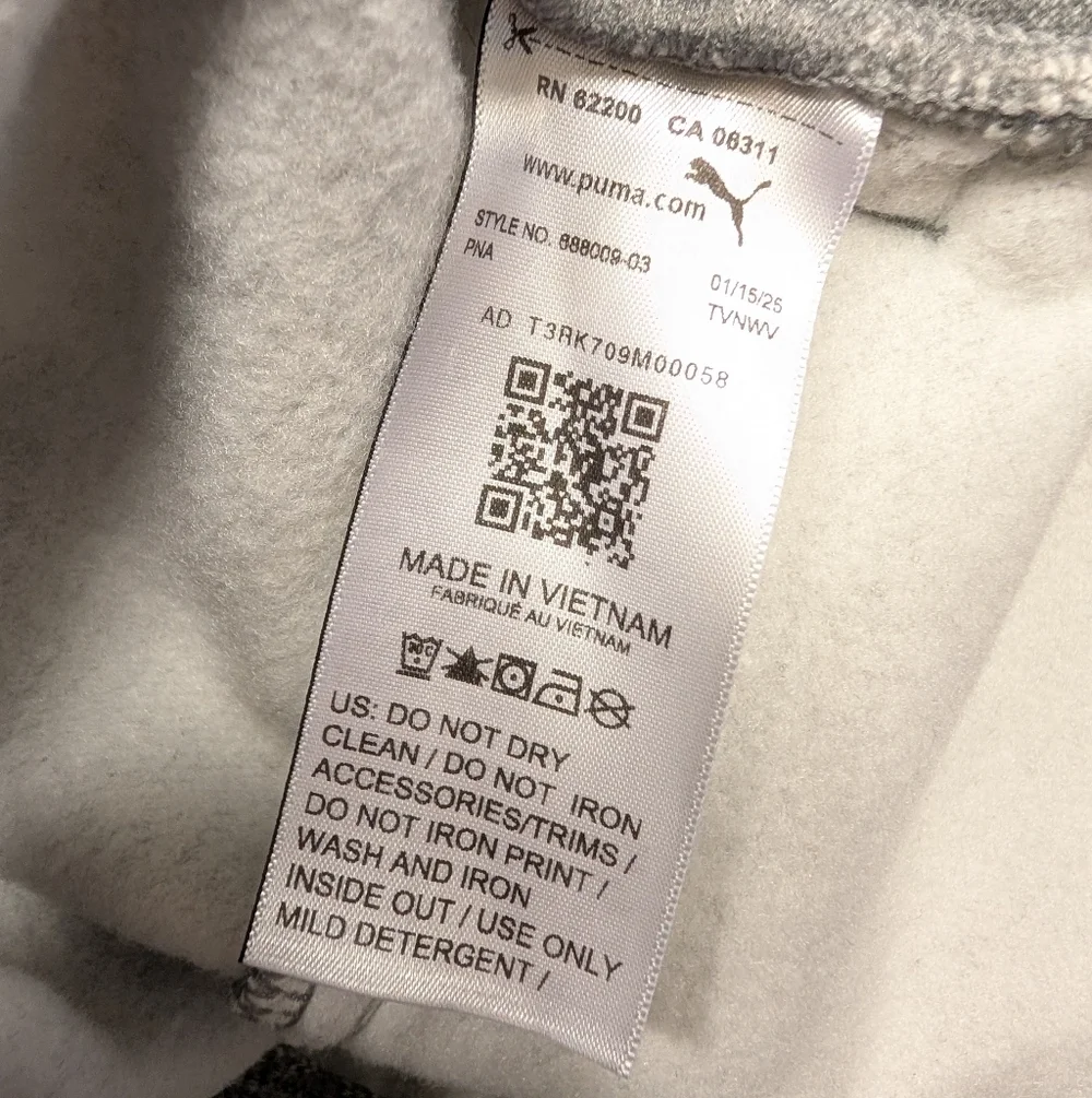 PUMA Men's Athletic Gray Shorts